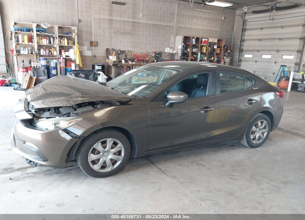 2014 MAZDA 3 I SPORT VIN: JM1BM1U71E1167026