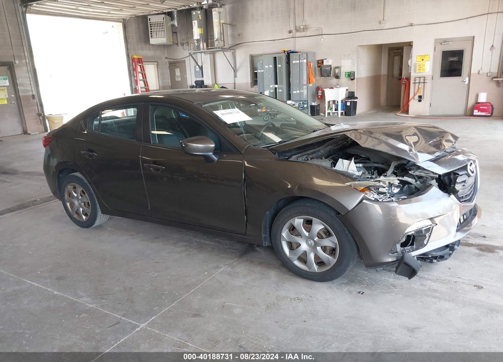 2014 MAZDA 3 I SPORT VIN: JM1BM1U71E1167026