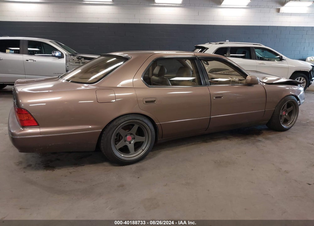 1998 LEXUS LS 400 VIN: JT8BH28F3W0125877