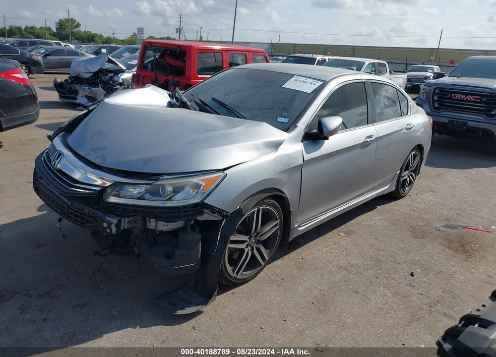 2017 HONDA ACCORD SPORT VIN: 1HGCR2F52HA064937