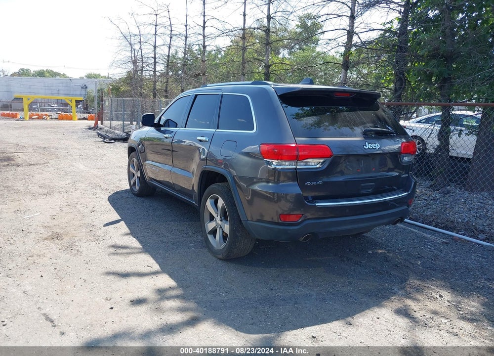 2014 JEEP GRAND CHEROKEE LIMITED VIN: 1C4RJFBG5EC407576