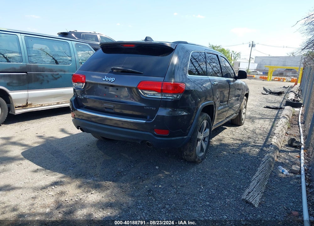 2014 JEEP GRAND CHEROKEE LIMITED VIN: 1C4RJFBG5EC407576
