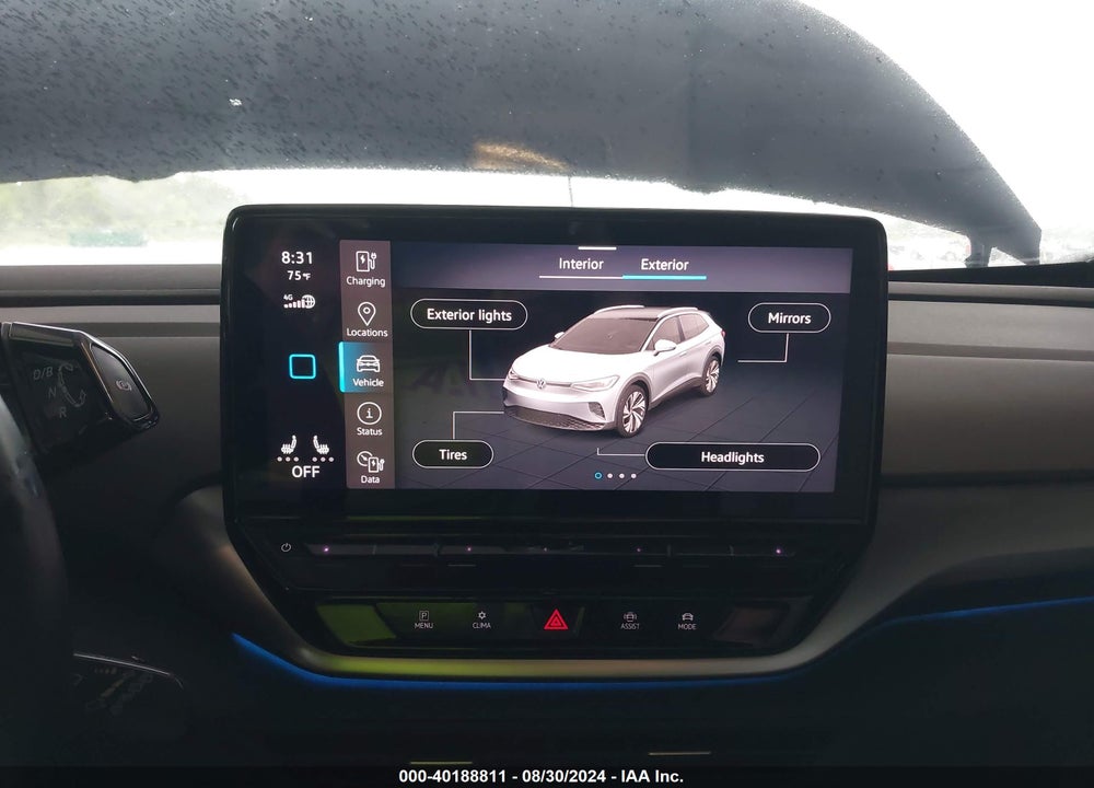 2021 VOLKSWAGEN ID.4 PRO S VIN: WVGTMPE20MP048627