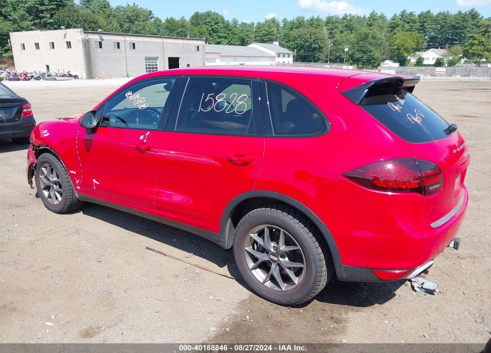 2014 PORSCHE CAYENNE VIN: WP1AA2A27ELA05522