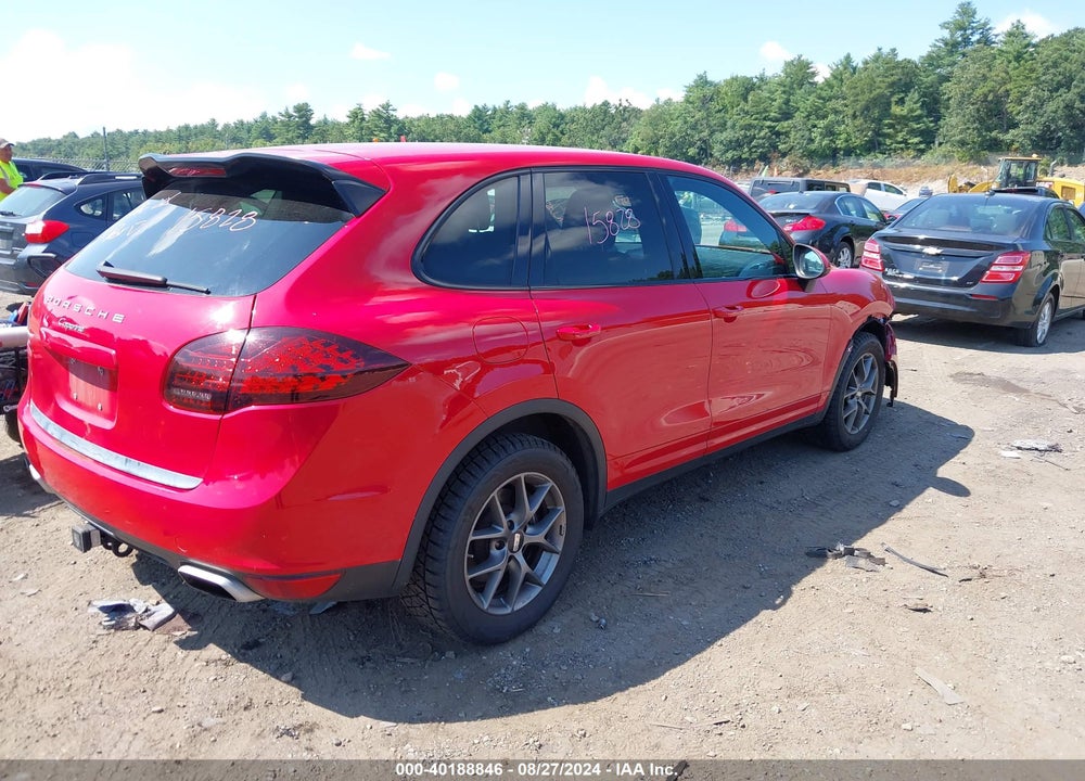 2014 PORSCHE CAYENNE VIN: WP1AA2A27ELA05522