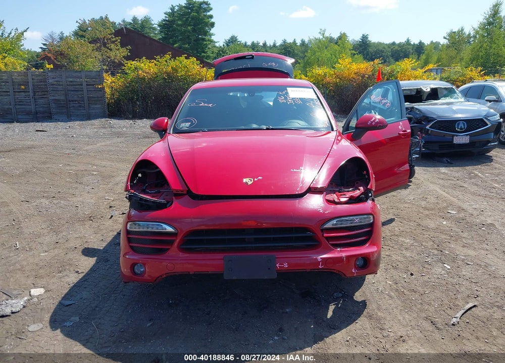 2014 PORSCHE CAYENNE VIN: WP1AA2A27ELA05522