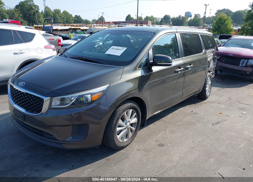2016 KIA SEDONA LX VIN: KNDMB5C14G6204496
