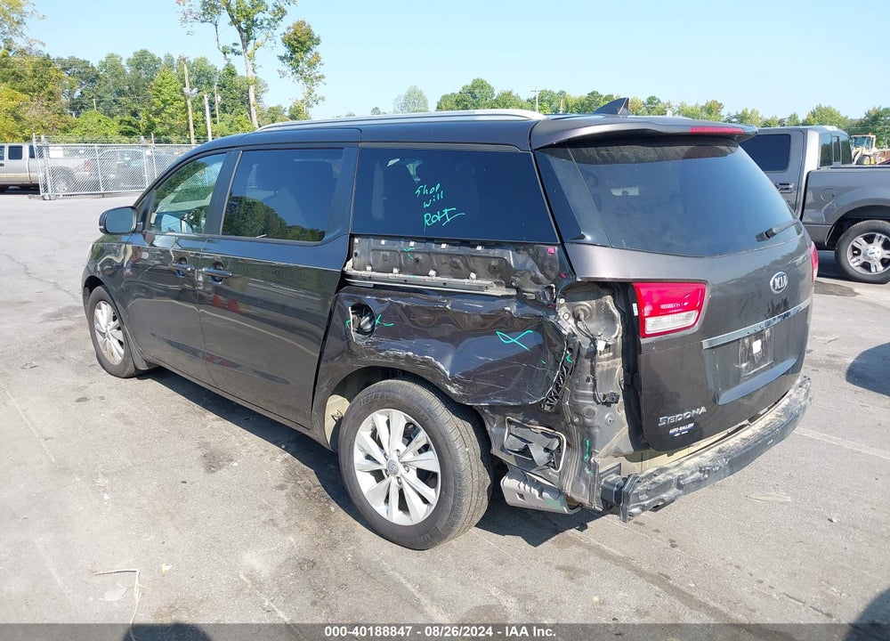 2016 KIA SEDONA LX VIN: KNDMB5C14G6204496