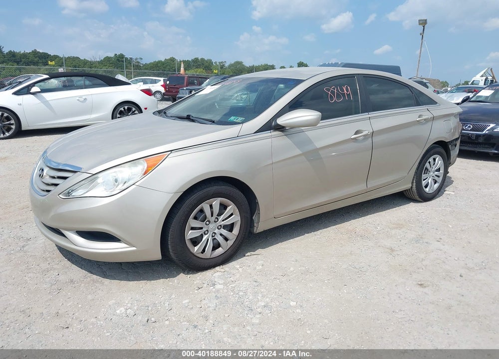 2011 HYUNDAI SONATA VIN: 5NPEB4AC6BH191137