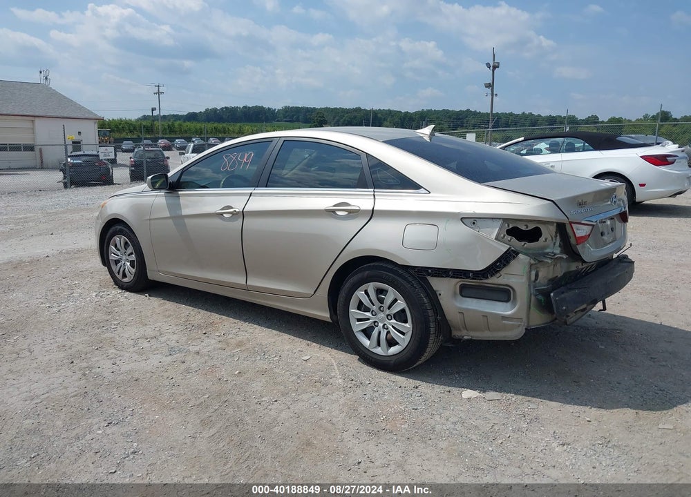 2011 HYUNDAI SONATA VIN: 5NPEB4AC6BH191137