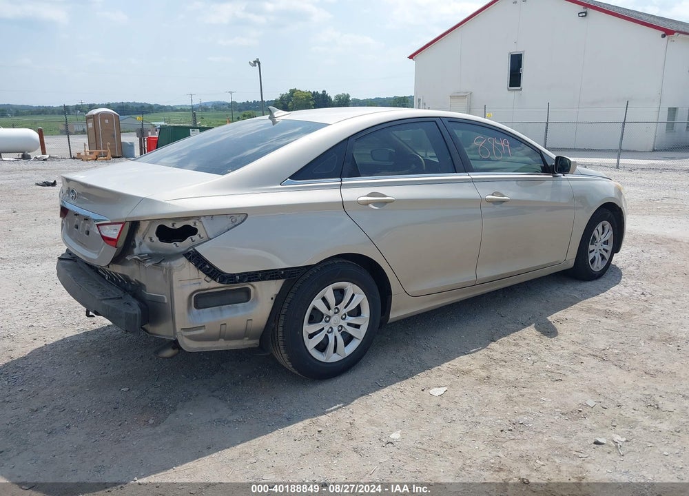 2011 HYUNDAI SONATA VIN: 5NPEB4AC6BH191137
