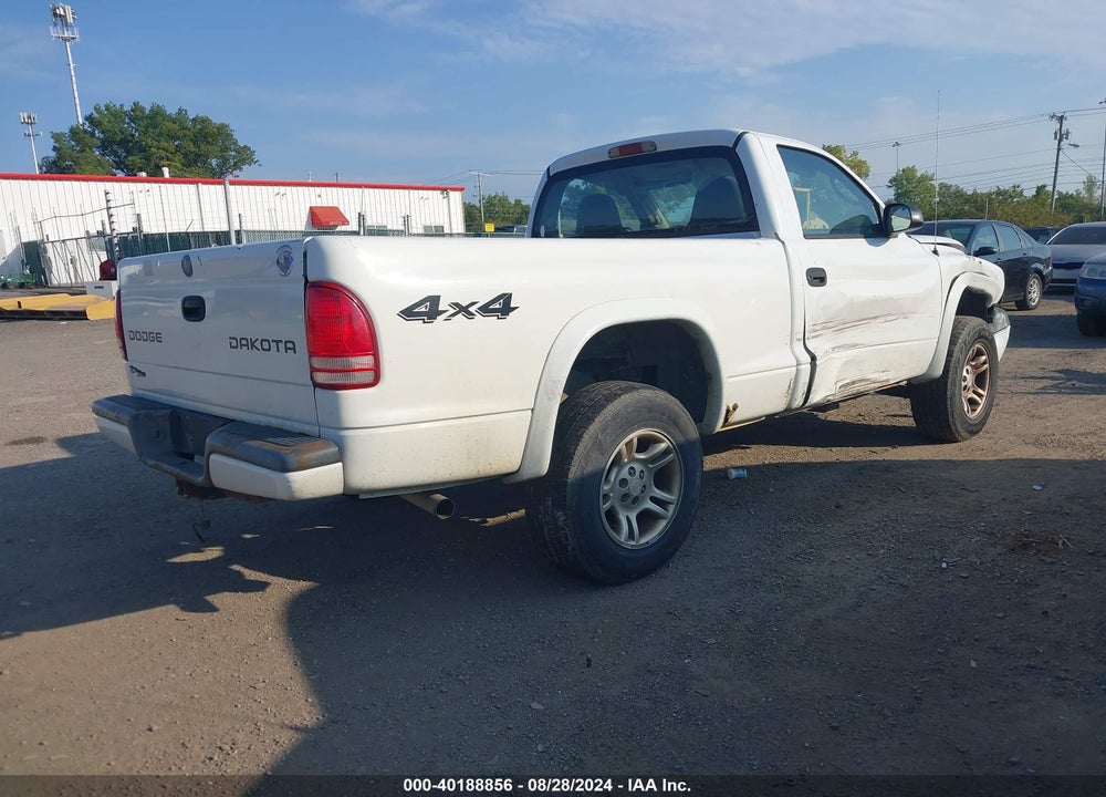 2003 DODGE DAKOTA VIN: 1D7GG36N73S132797