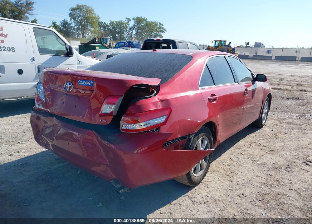 2010 TOYOTA CAMRY LE VIN: 4T4BF3EK9AR046277