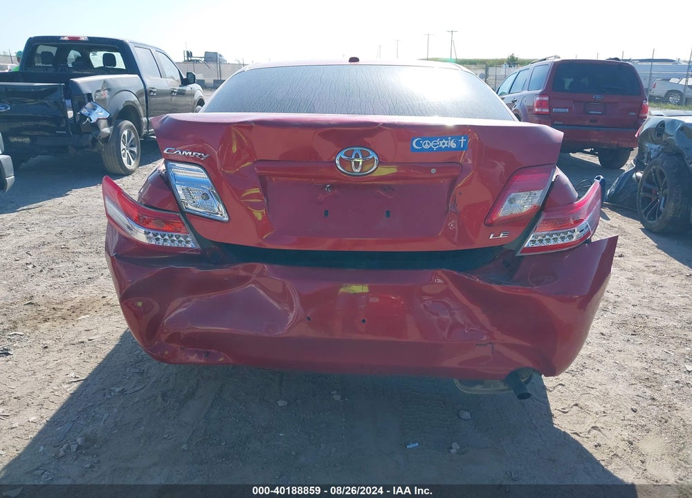 2010 TOYOTA CAMRY LE VIN: 4T4BF3EK9AR046277