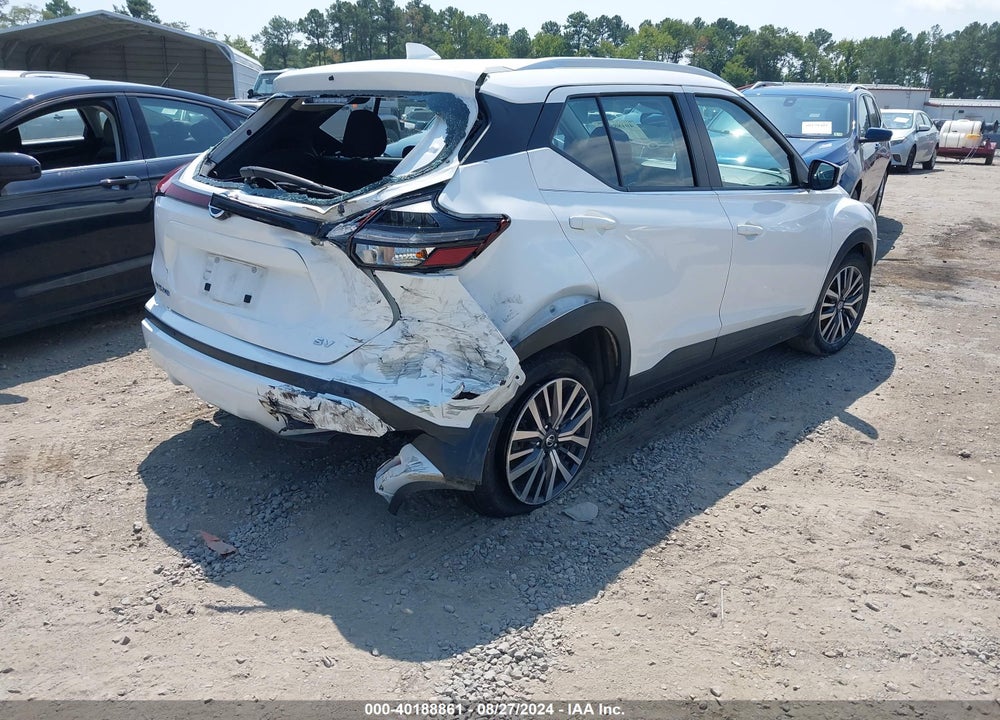 2021 NISSAN KICKS SV XTRONIC CVT VIN: 3N1CP5CV4ML513552