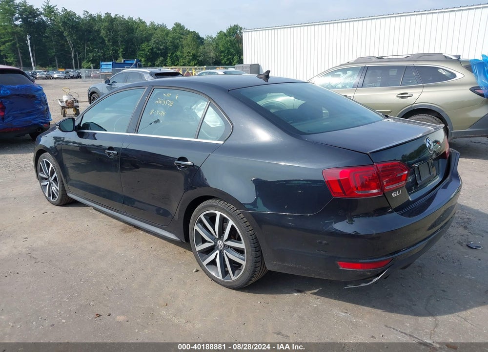 2014 VOLKSWAGEN JETTA GLI AUTOBAHN W/NAV VIN: 3VW5T7AJXEM388353