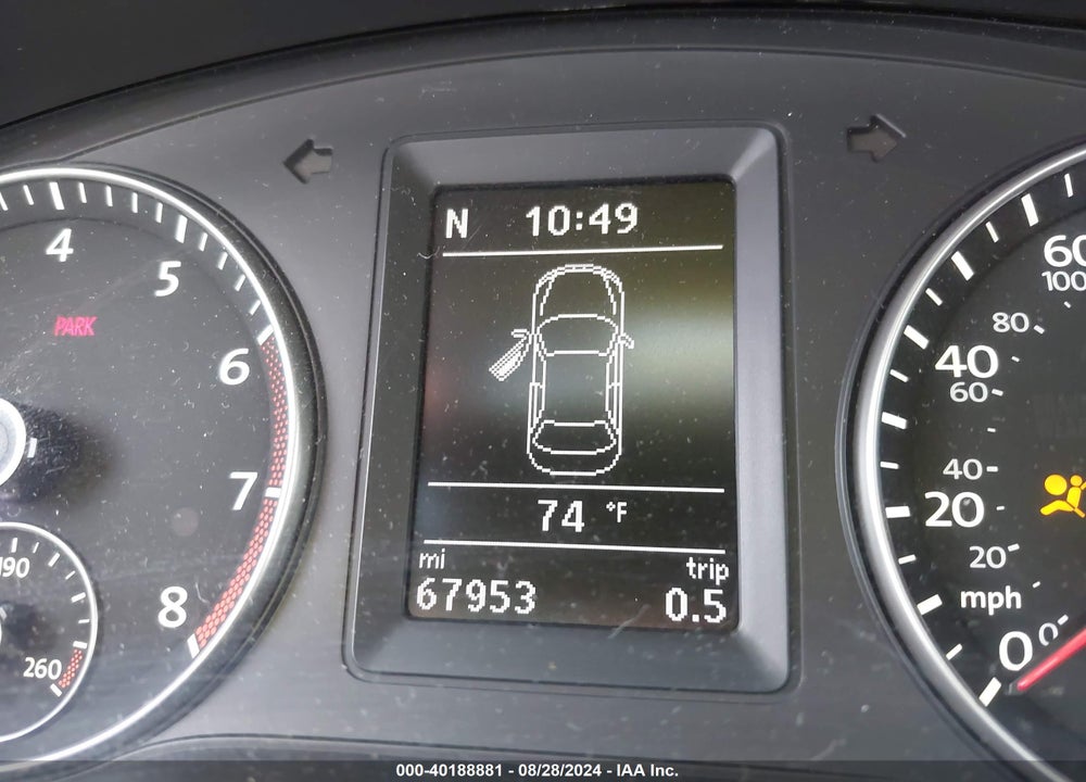 2014 VOLKSWAGEN JETTA GLI AUTOBAHN W/NAV VIN: 3VW5T7AJXEM388353