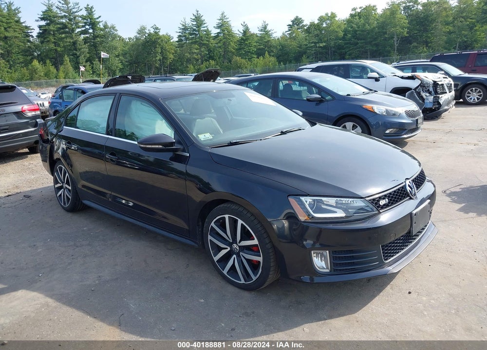 2014 VOLKSWAGEN JETTA GLI AUTOBAHN W/NAV VIN: 3VW5T7AJXEM388353