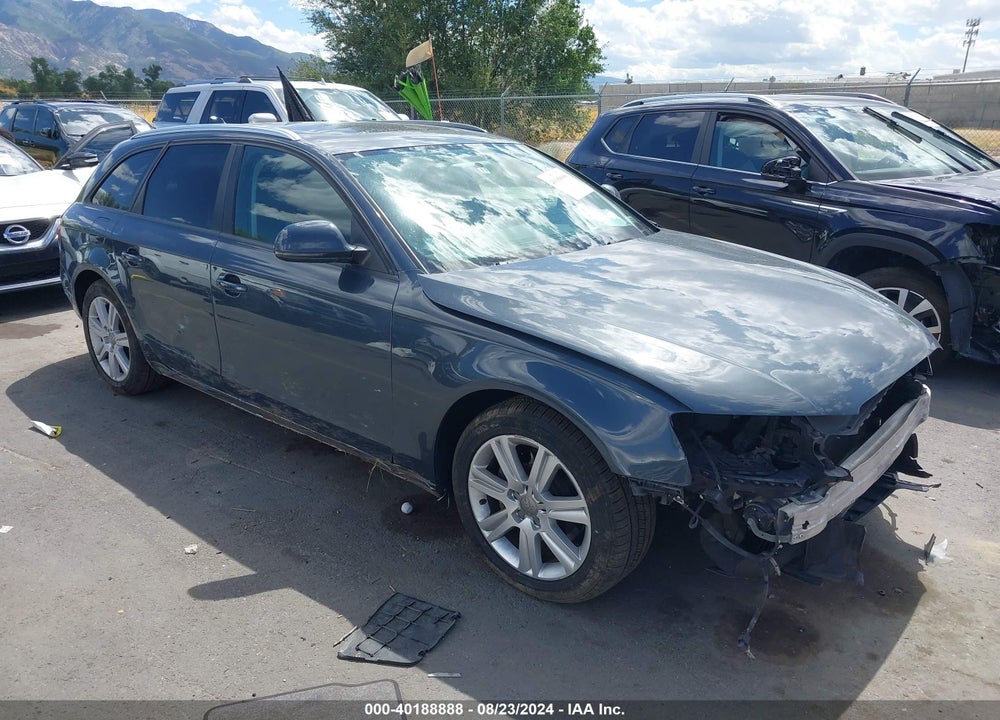 2009 AUDI A4 2.0T AVANT VIN: WAUVF78K99A209616