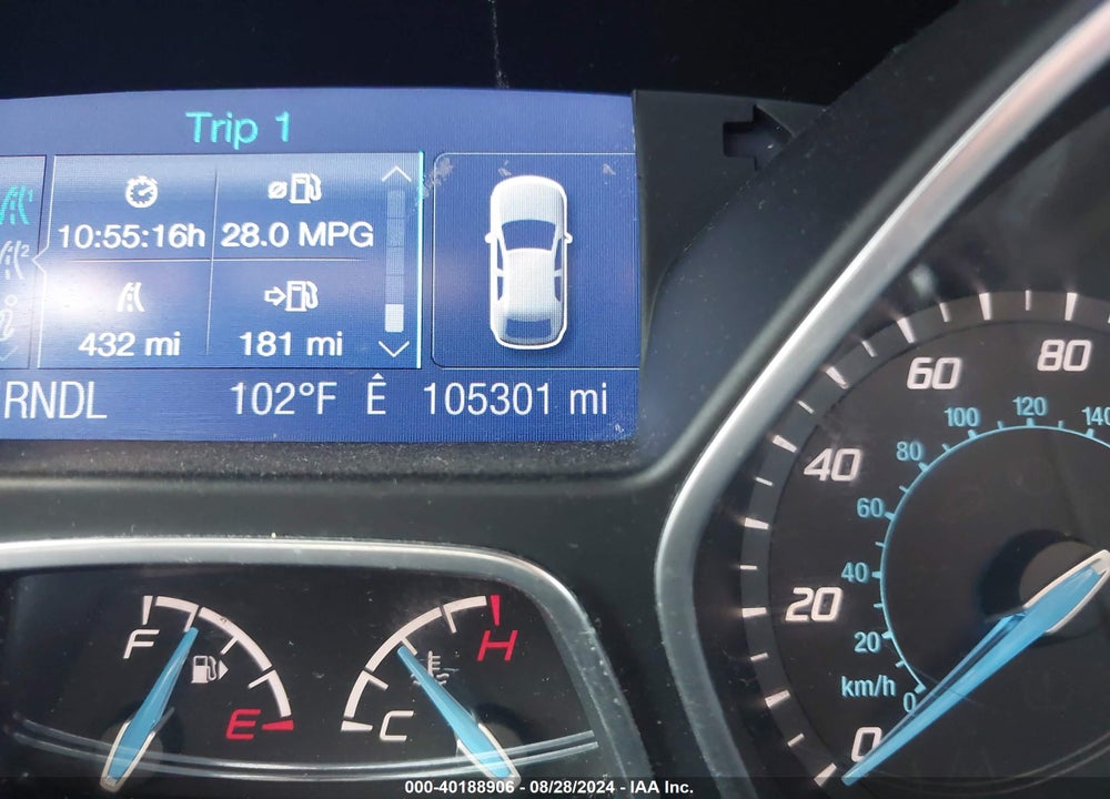 2013 FORD FOCUS SE VIN: 1FADP3F28DL283359