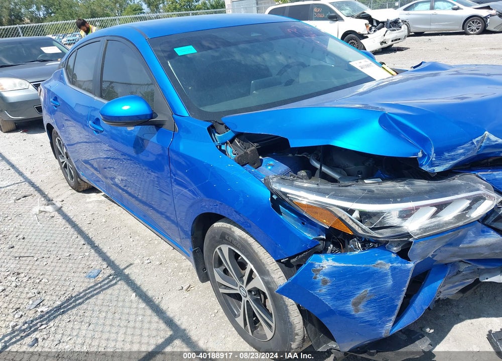2020 NISSAN SENTRA SV XTRONIC CVT VIN: 3N1AB8CVXLY241209