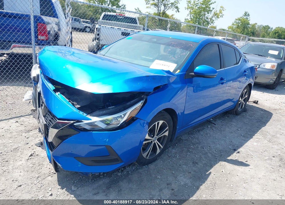 2020 NISSAN SENTRA SV XTRONIC CVT VIN: 3N1AB8CVXLY241209