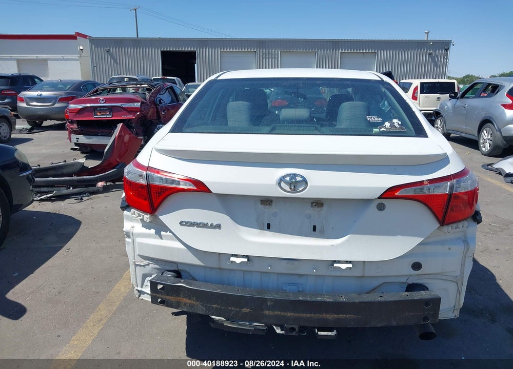 2016 TOYOTA COROLLA L VIN: 5YFBURHE7GP394310