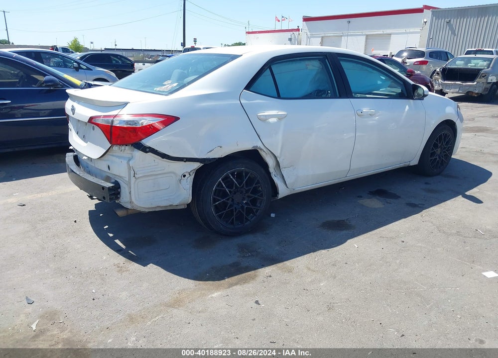 2016 TOYOTA COROLLA L VIN: 5YFBURHE7GP394310