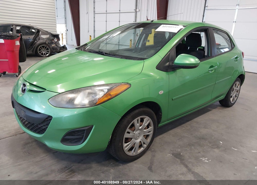 2012 MAZDA 2 SPORT VIN: JM1DE1KY1C0150019