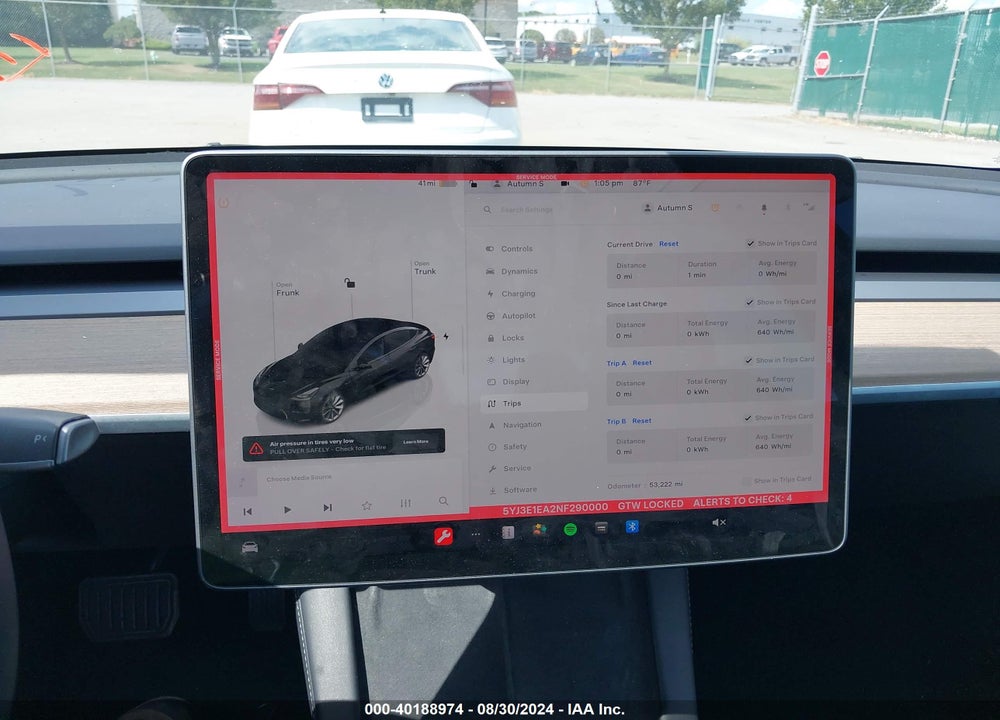 2022 TESLA MODEL 3 REAR-WHEEL DRIVE VIN: 5YJ3E1EA2NF290000