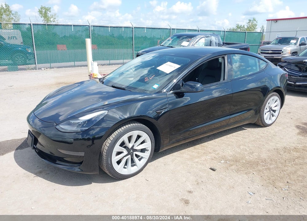 2022 TESLA MODEL 3 REAR-WHEEL DRIVE VIN: 5YJ3E1EA2NF290000