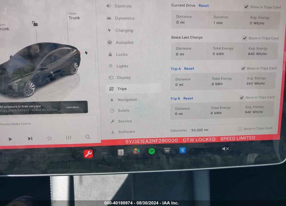 2022 TESLA MODEL 3 REAR-WHEEL DRIVE VIN: 5YJ3E1EA2NF290000
