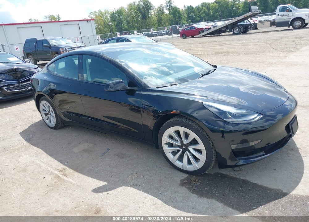 2022 TESLA MODEL 3 REAR-WHEEL DRIVE VIN: 5YJ3E1EA2NF290000