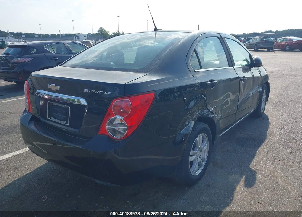 2012 CHEVROLET SONIC 2LT VIN: 1G1JC5SH5C4168945