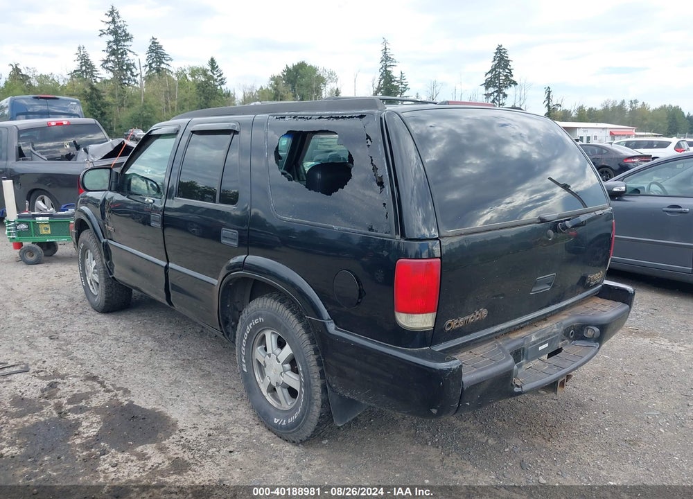 2000 OLDSMOBILE BRAVADA VIN: 1GHDT13W4Y2127391