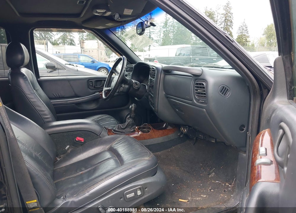 2000 OLDSMOBILE BRAVADA VIN: 1GHDT13W4Y2127391