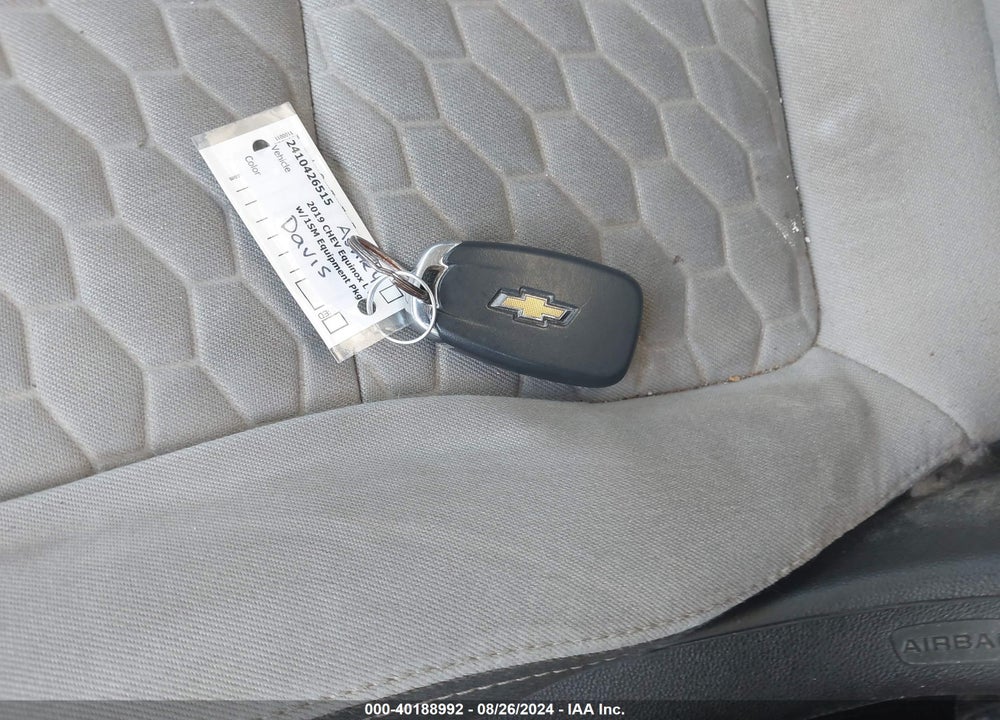 2019 CHEVROLET EQUINOX LS VIN: 2GNAXHEV5K6141747