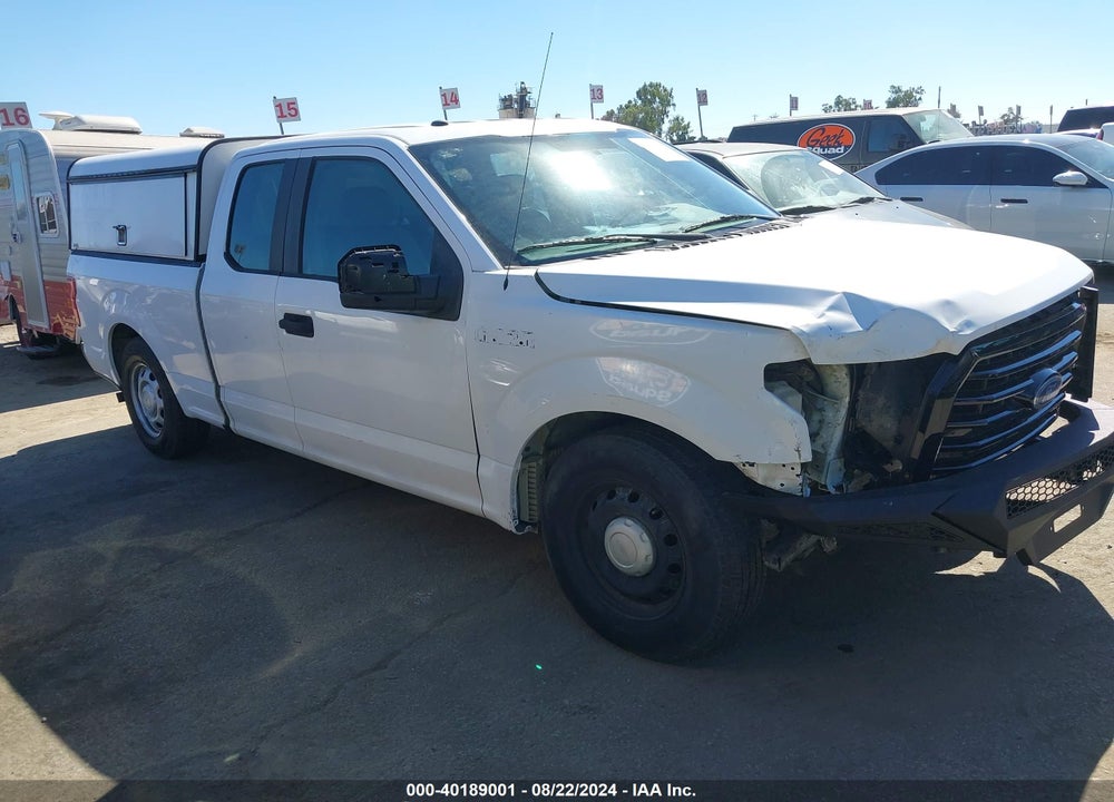2017 FORD F-150 XL VIN: 1FTEX1C81HKE53536