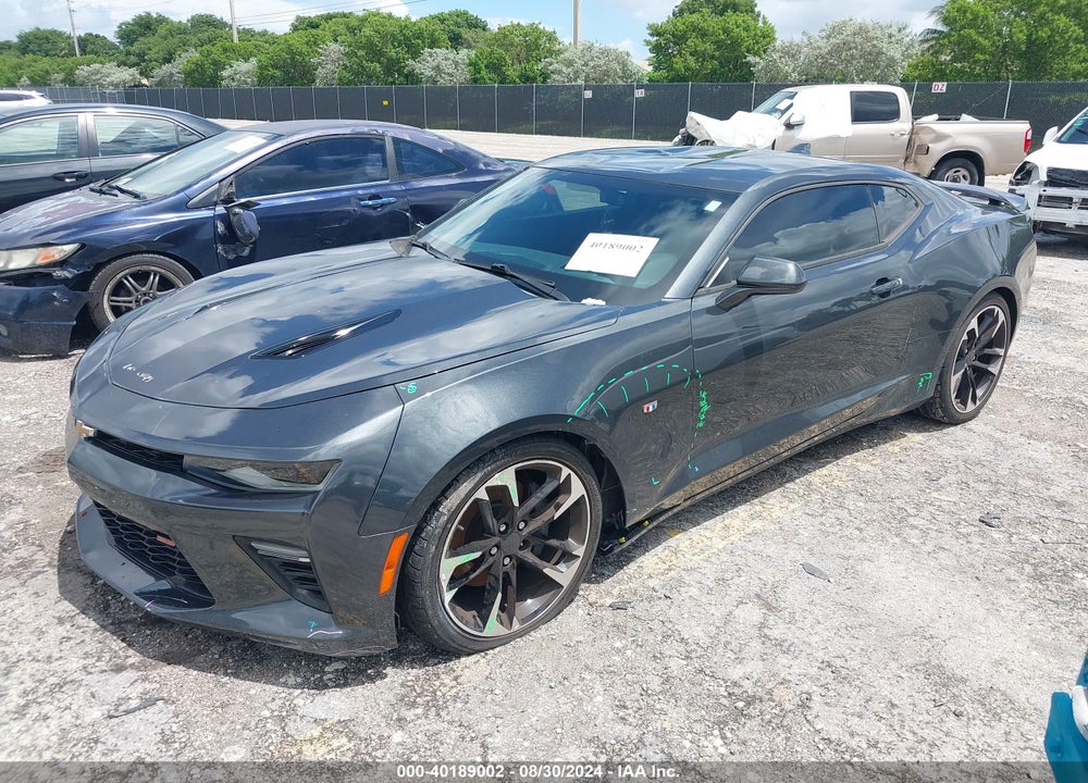 2018 CHEVROLET CAMARO 2SS VIN: 1G1FH1R75J0158689