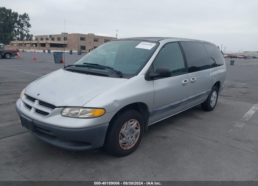 2000 DODGE GRAND CARAVAN SE VIN: 1B4GP44R9YB786498