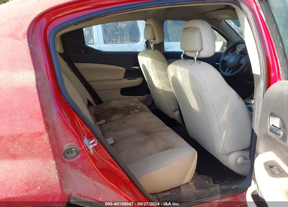 2012 DODGE AVENGER SE VIN: 1C3CDZAG8CN287245