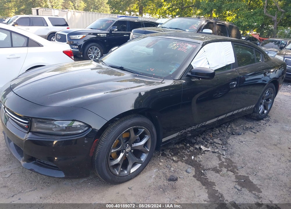 2015 DODGE CHARGER SE VIN: 2C3CDXBG7FH870504