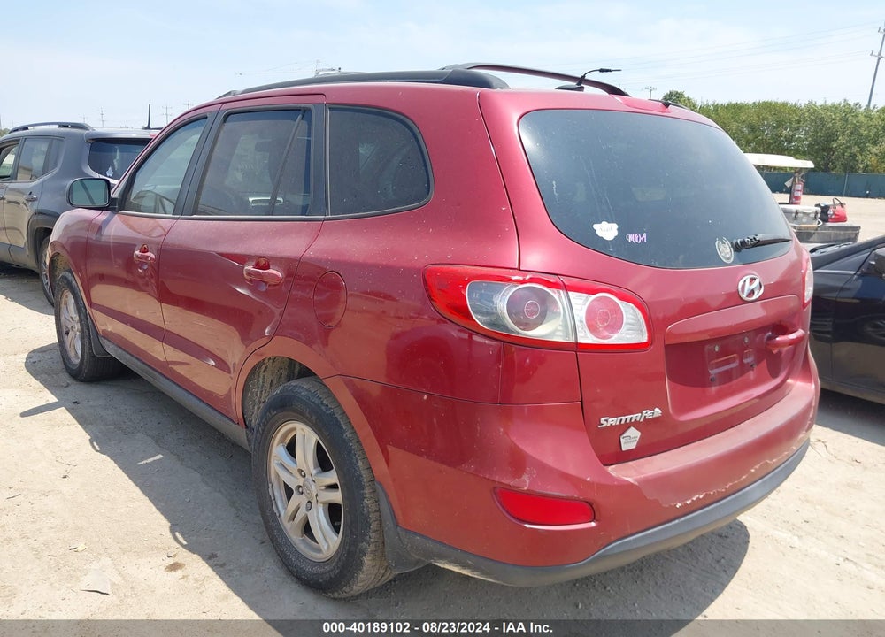 2012 HYUNDAI SANTA FE GLS VIN: 5XYZG3ABXCG136638