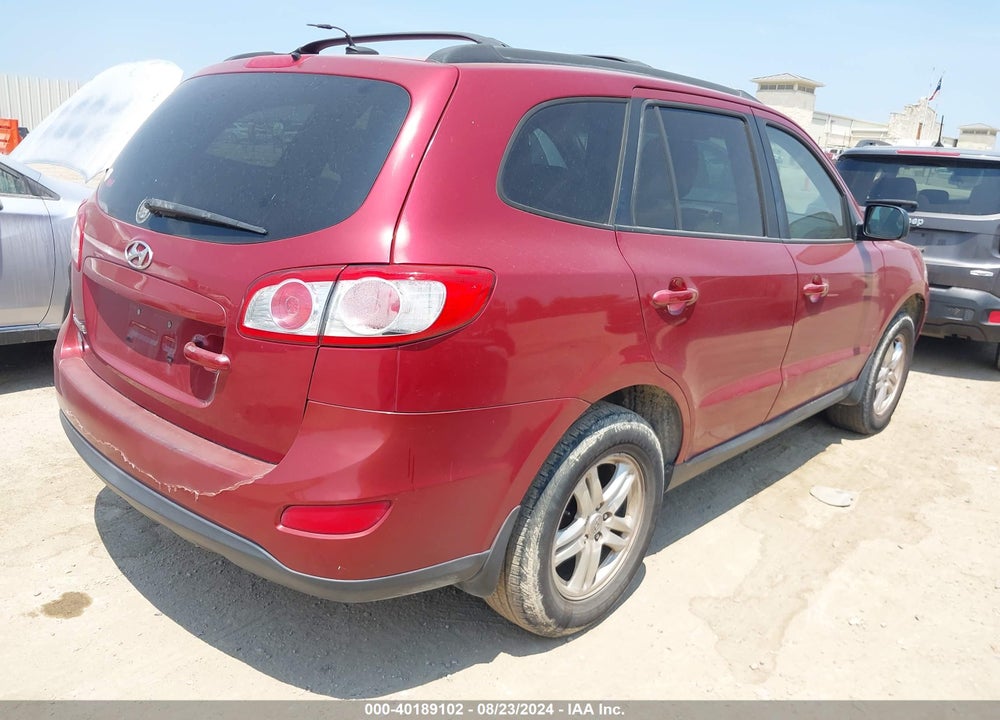 2012 HYUNDAI SANTA FE GLS VIN: 5XYZG3ABXCG136638
