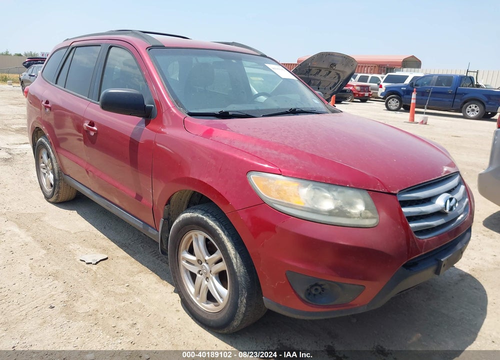 2012 HYUNDAI SANTA FE GLS VIN: 5XYZG3ABXCG136638