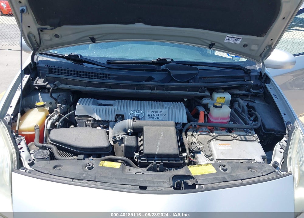 2011 TOYOTA PRIUS THREE VIN: JTDKN3DU7B0263405