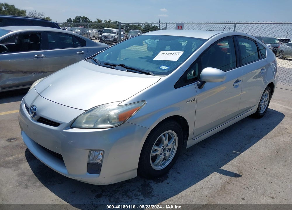 2011 TOYOTA PRIUS THREE VIN: JTDKN3DU7B0263405