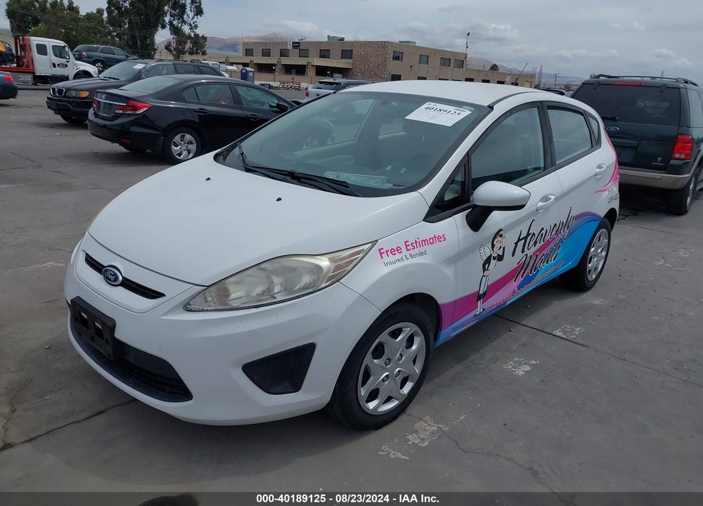 2013 FORD FIESTA S VIN: 3FADP4TJ7DM215649