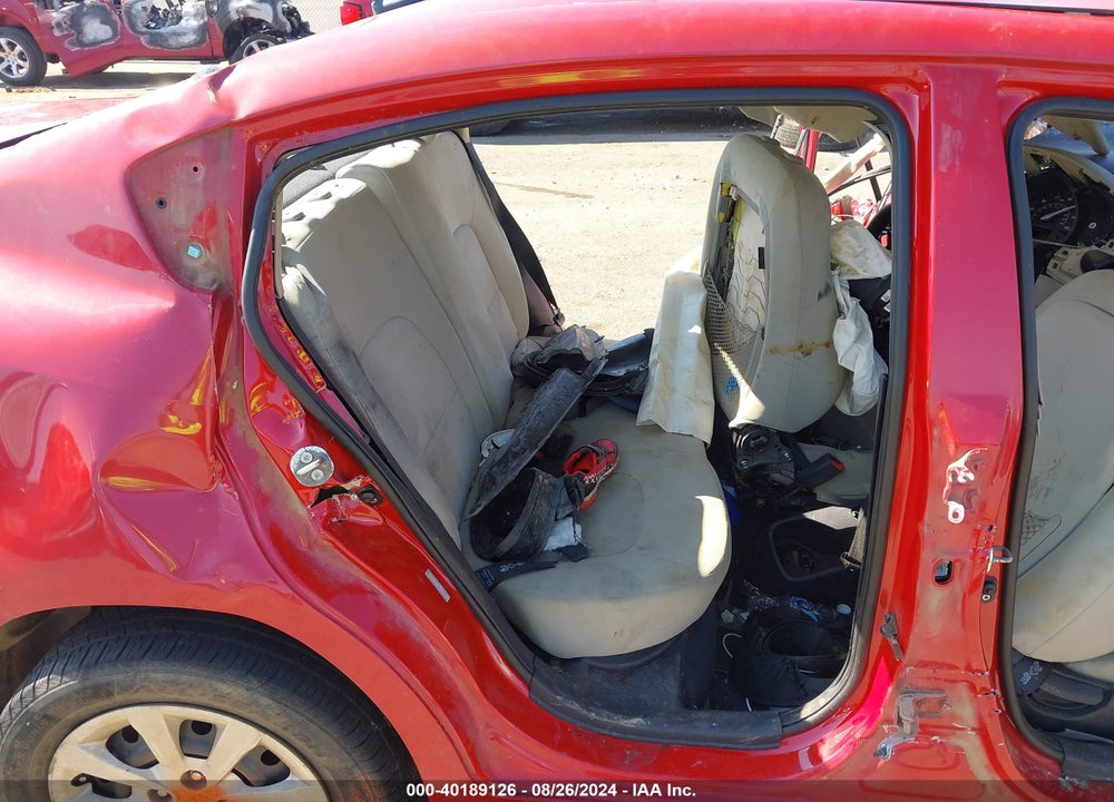 2013 KIA RIO LX VIN: KNADM4A39D6230531