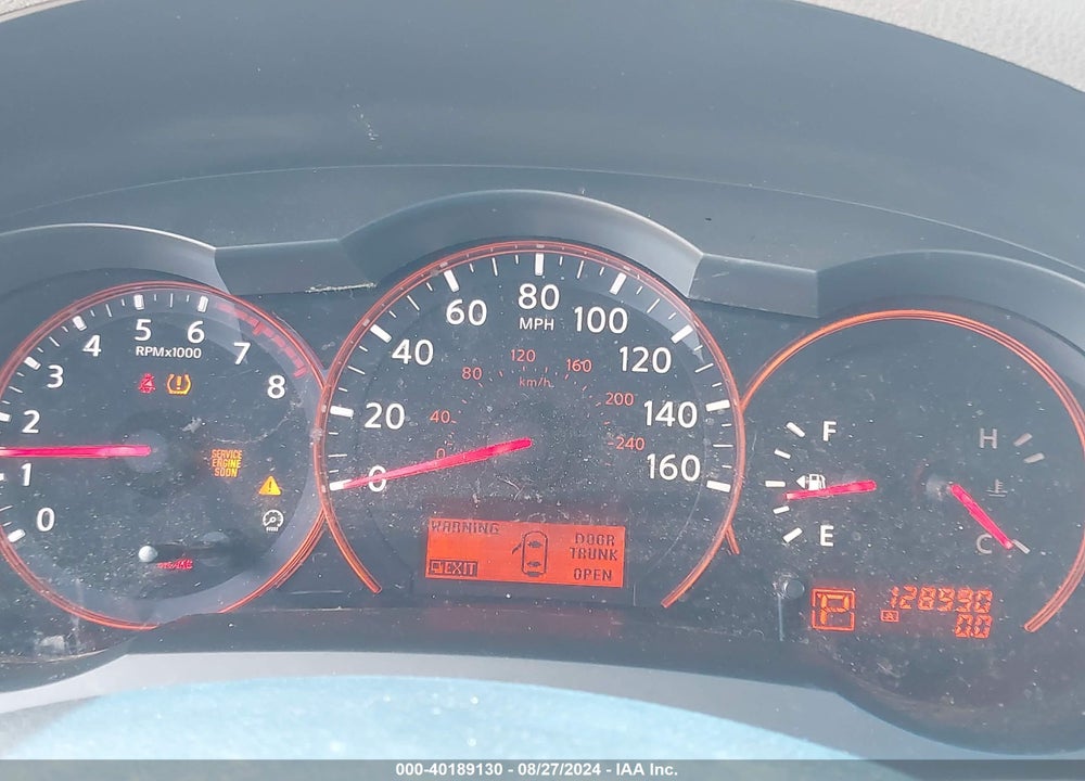 2008 NISSAN ALTIMA VIN: 1N4AL21E78C262261